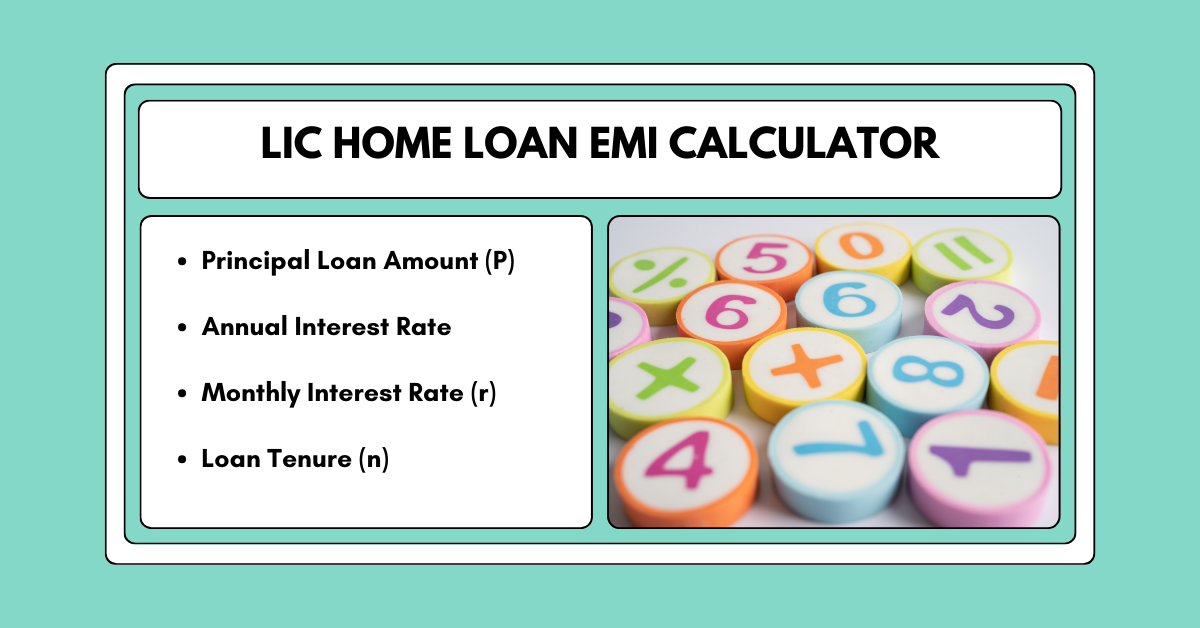 LIC Home Loan EMI Calculator